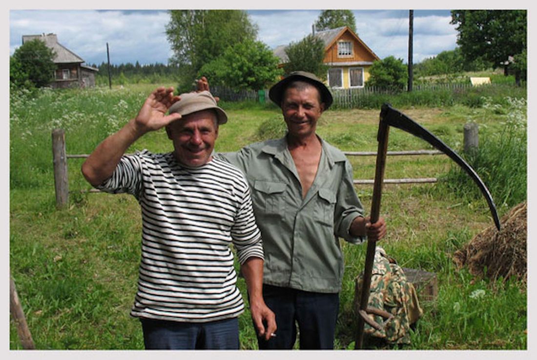 Фото колхозника в деревне