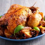 Жареная (запеченная) курица: рецепт 19 века